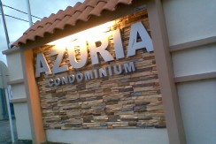 Azuria Condo sign